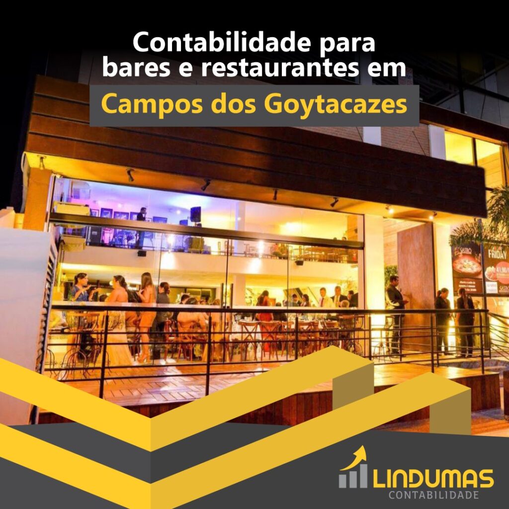 Contabilidade para bares e restaurantes em Campos dos Goytacazes