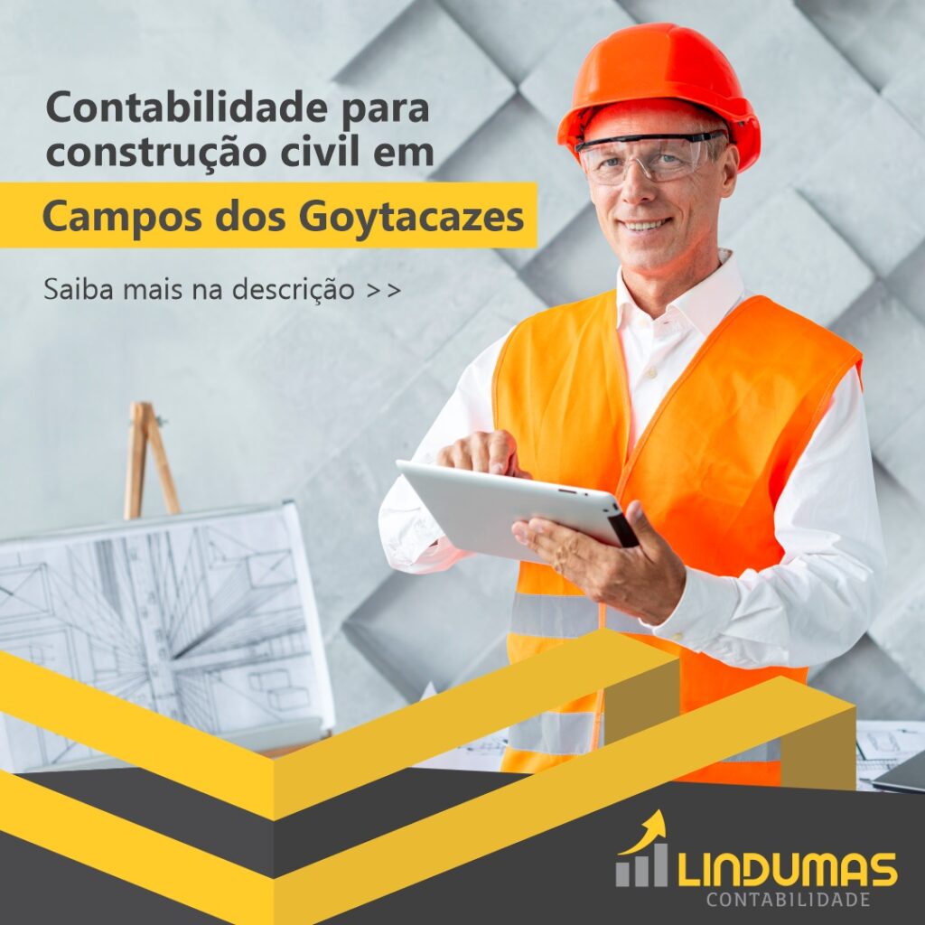 Contabilidade para Construção Civil em Campos dos Goytacazes
